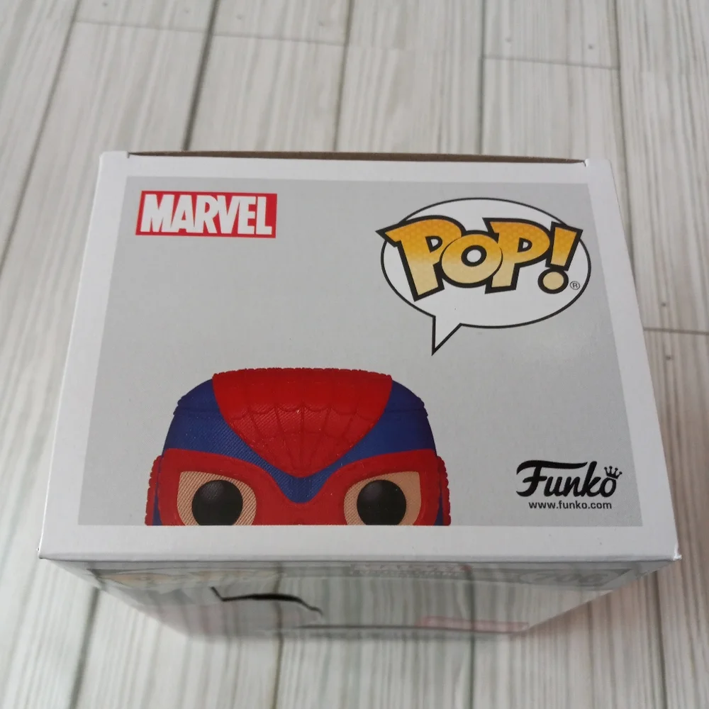 Marvel Lucha Libre El Aracno #706 Spiderman Bobble Head Funko Pop